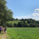 This walk is right on our doorstep at Buckland Farm Log Cabins and the views are stunning